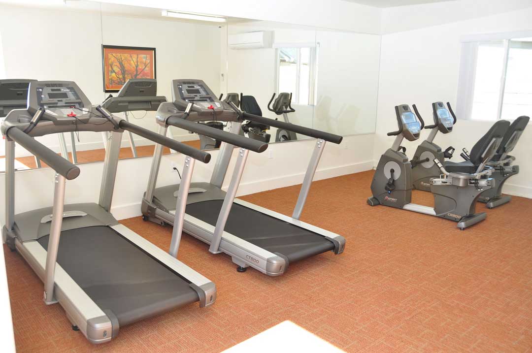 The Magnolia 9th Senior Apartments Gym Facility